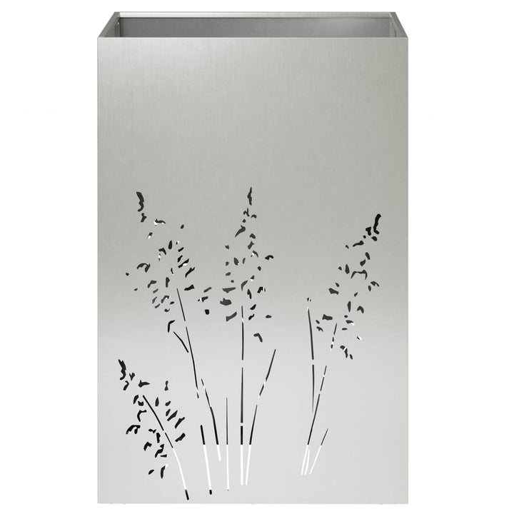Have Blomsterkrukke 2 stk. Sølv 50 x 50 x 75 cm Rustfrit stål