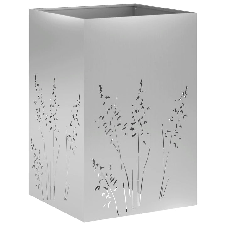 Have Blomsterkrukke Sølv 50 x 50 x 75 cm Galvaniseret stål