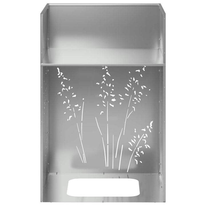 Have Blomsterkrukke 2 stk. Sølv 50 x 50 x 75 cm