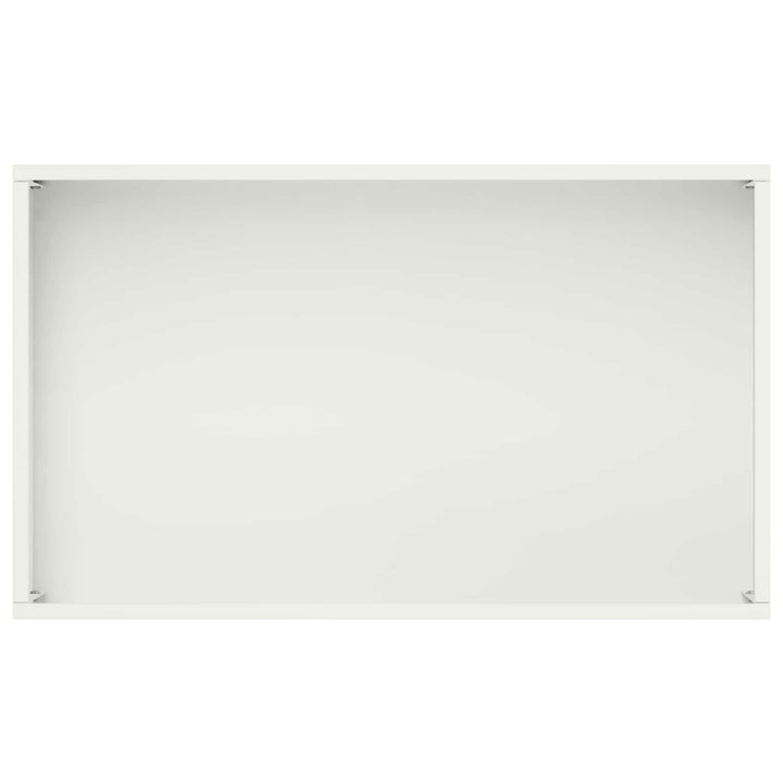Have Blomsterkrukke Hvid 50 x 30 x 75 cm Koldvalset stål