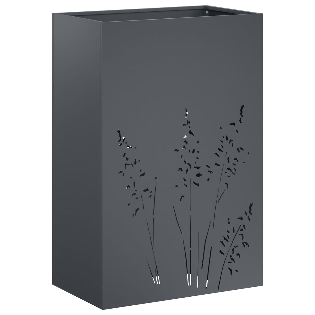 Have Blomsterkrukke Antracit 50 x 30 x 75 cm Koldvalset stål