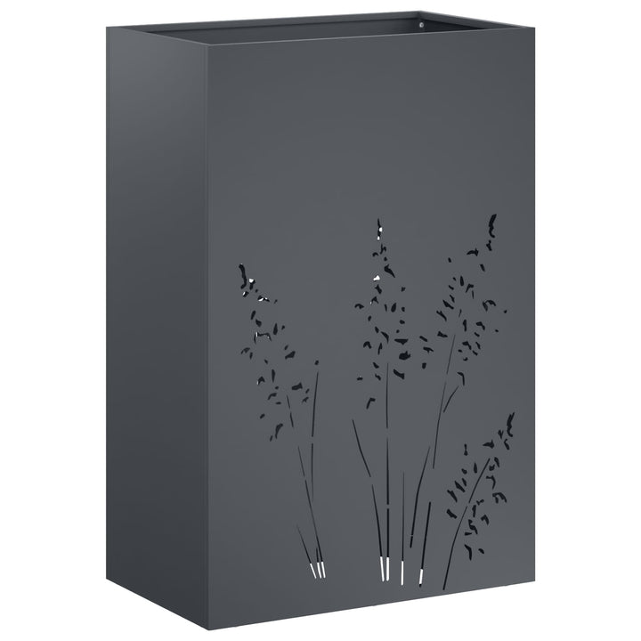 Have Blomsterkrukke Antracit 50 x 30 x 75 cm Koldvalset stål