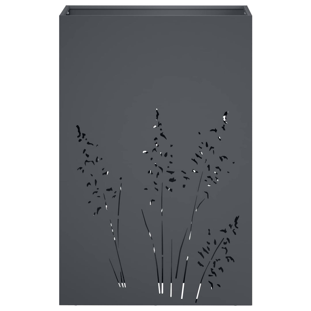 Have Blomsterkrukke Antracit 50 x 30 x 75 cm Koldvalset stål
