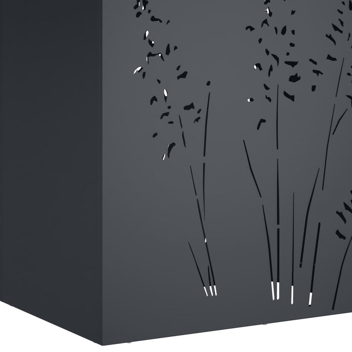Have Blomsterkrukke 2 stk. Antracit 50 x 30 x 75 cm