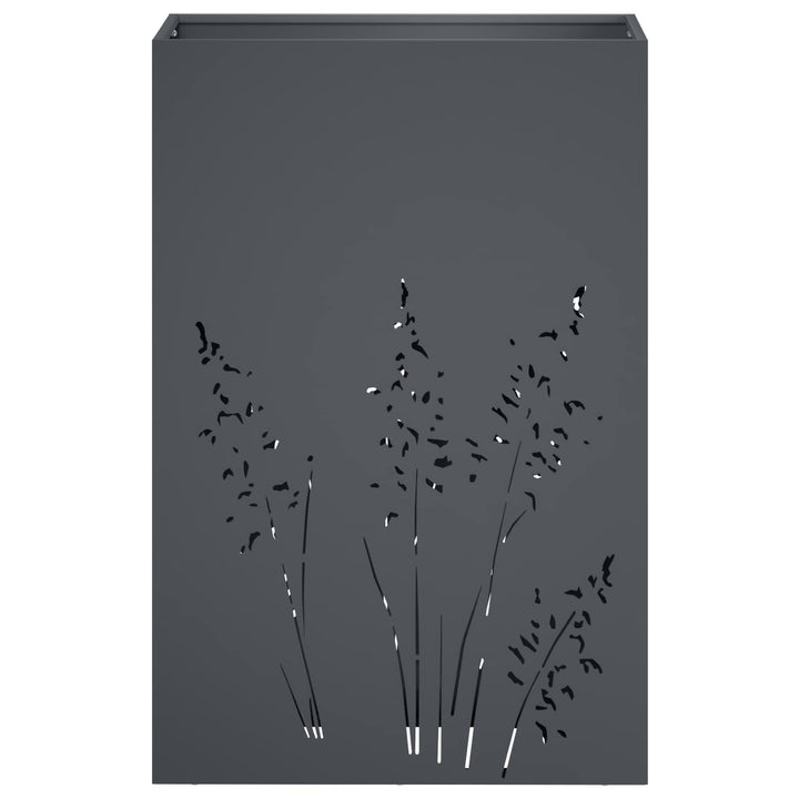 Have Blomsterkrukke 2 stk. Antracit 50 x 30 x 75 cm