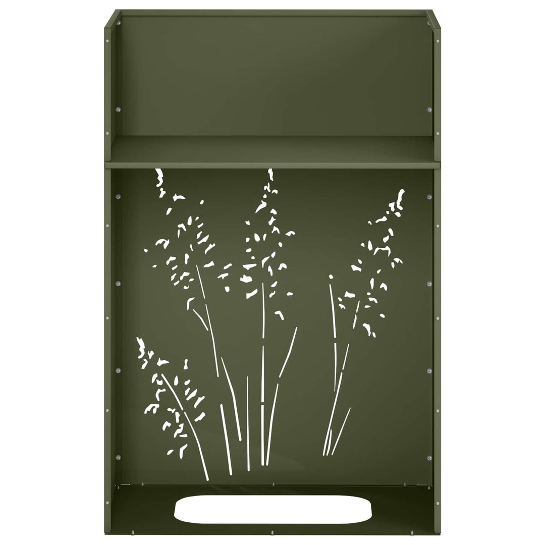 Have Blomsterkrukke 2 stk. Olivengrøn 50 x 30 x 75 cm