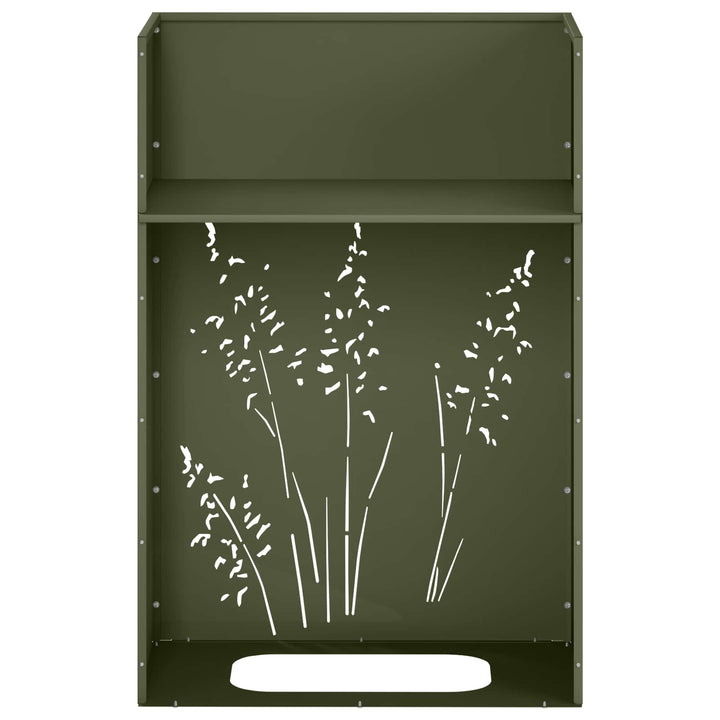Have Blomsterkrukke 2 stk. Olivengrøn 50 x 30 x 75 cm