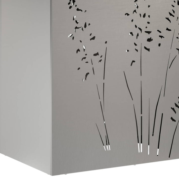 Have Blomsterkrukke 2 stk. Sølv 50 x 30 x 75 cm Rustfrit stål