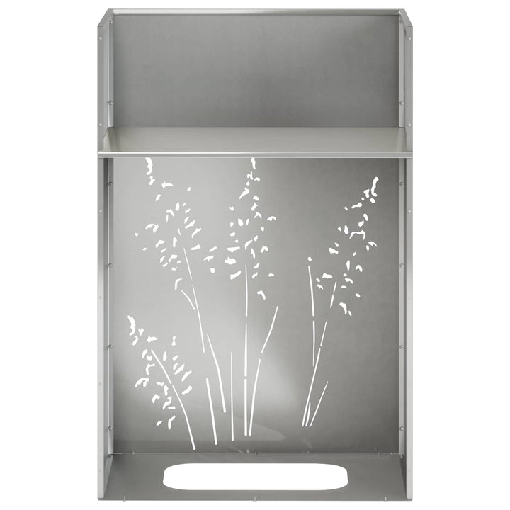 Have Blomsterkrukke 2 stk. Sølv 50 x 30 x 75 cm Rustfrit stål