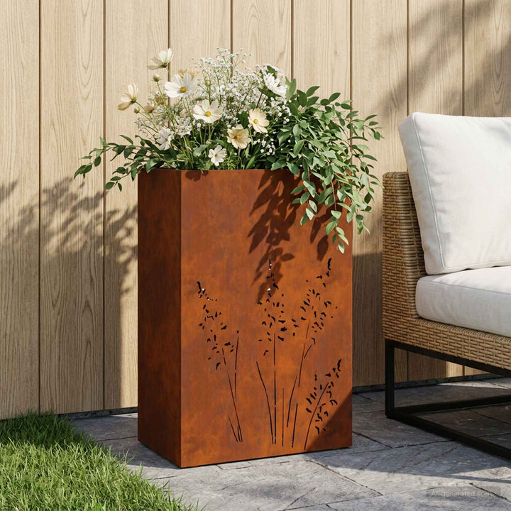 Have Blomsterkrukke Rusten 50 x 30 x 75 cm Cortenstål