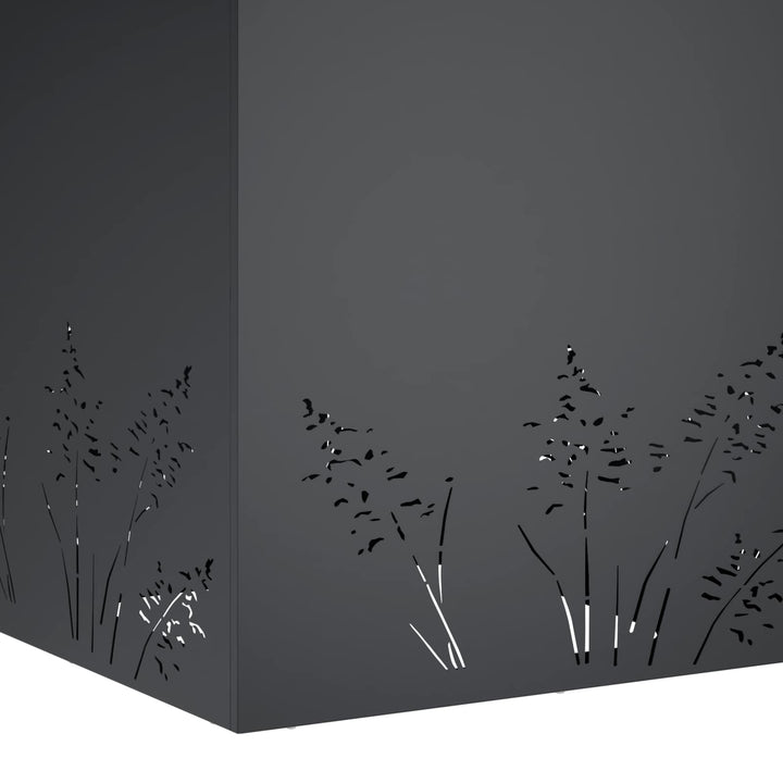 Have Blomsterkrukke Antracit 50 x 50 x 49 cm Koldvalset stål