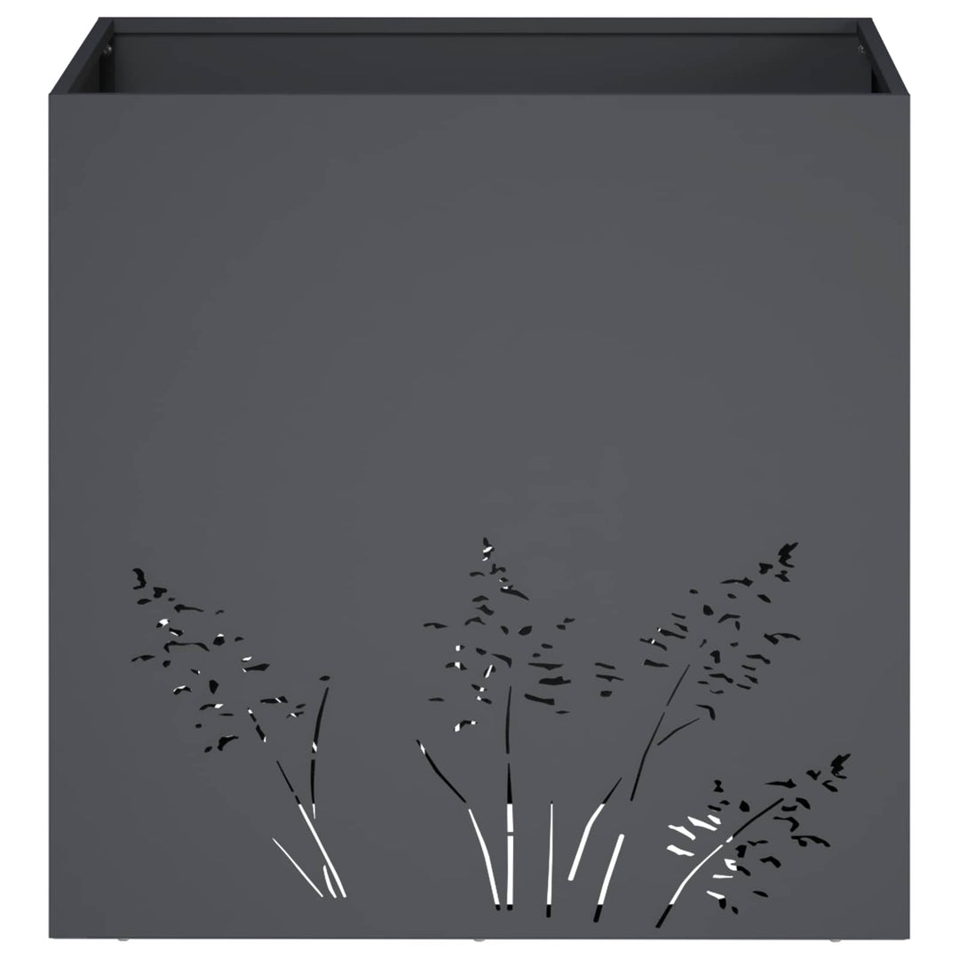 Have Blomsterkrukke Antracit 50 x 50 x 49 cm Koldvalset stål