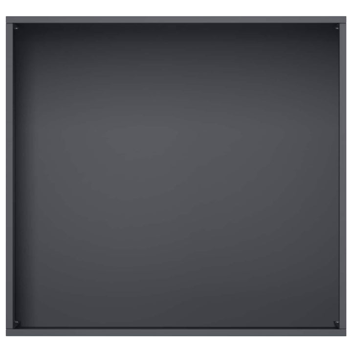 Have Blomsterkrukke 2 stk. Antracit 50 x 50 x 49 cm