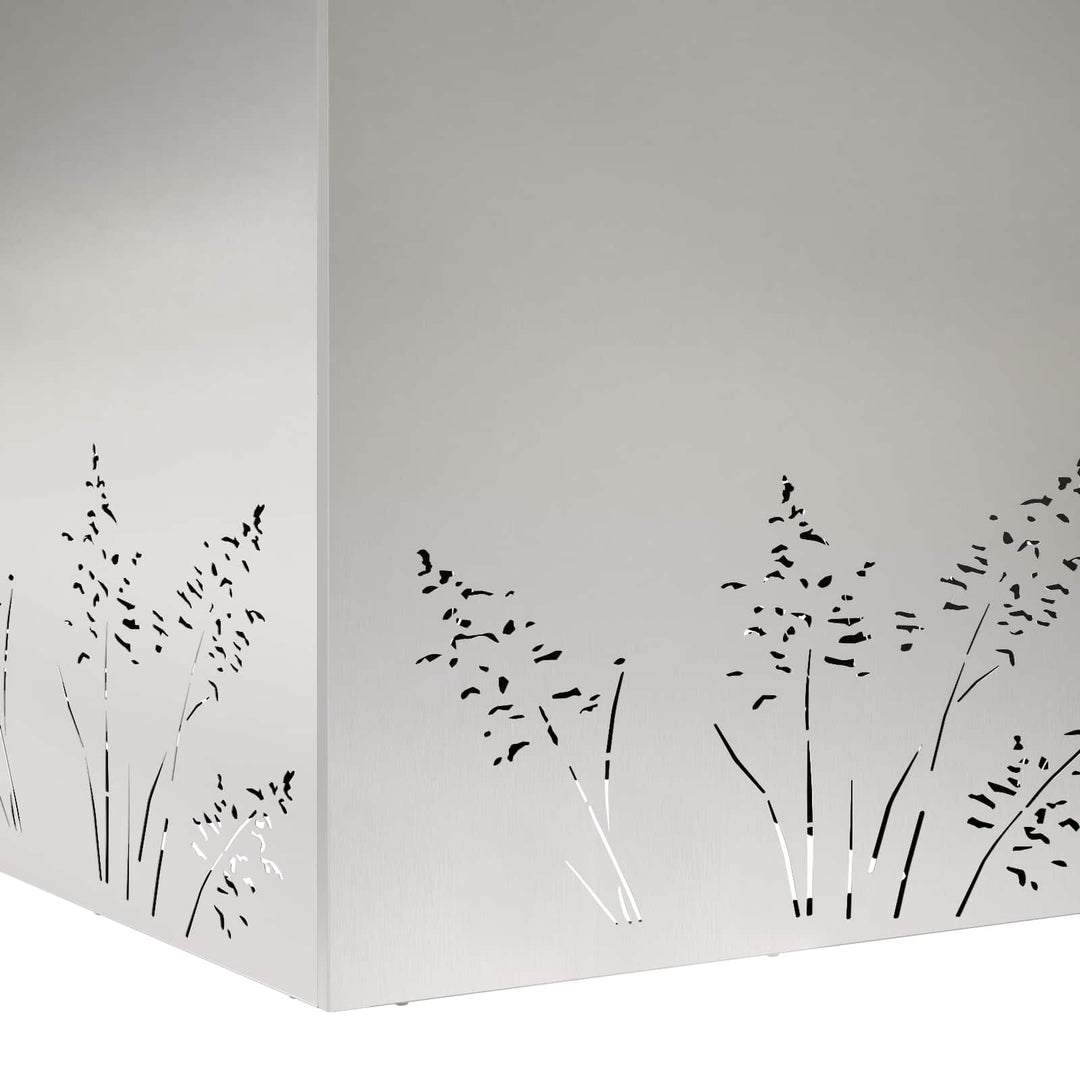Have Blomsterkrukke Sølv 50 x 50 x 49 cm Rustfrit stål