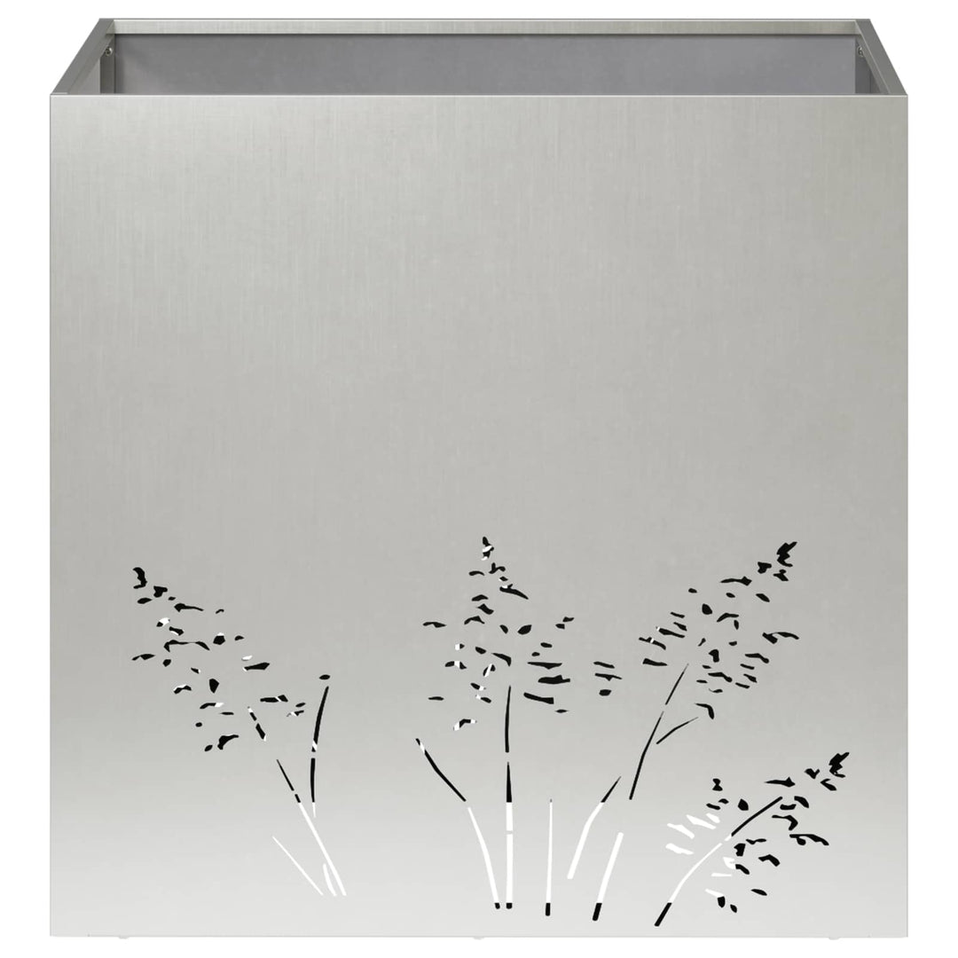 Have Blomsterkrukke Sølv 50 x 50 x 49 cm Rustfrit stål