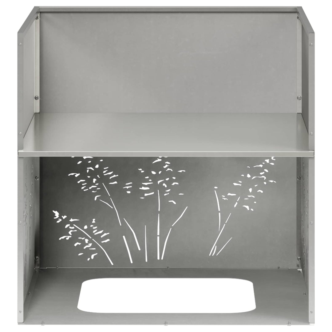 Have Blomsterkrukke Sølv 50 x 50 x 49 cm Rustfrit stål