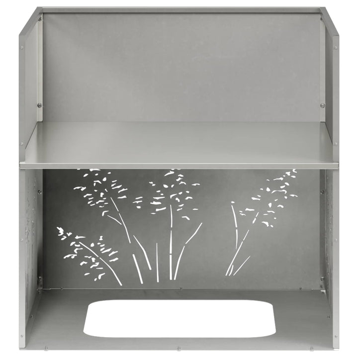 Have Blomsterkrukke Sølv 50 x 50 x 49 cm Rustfrit stål