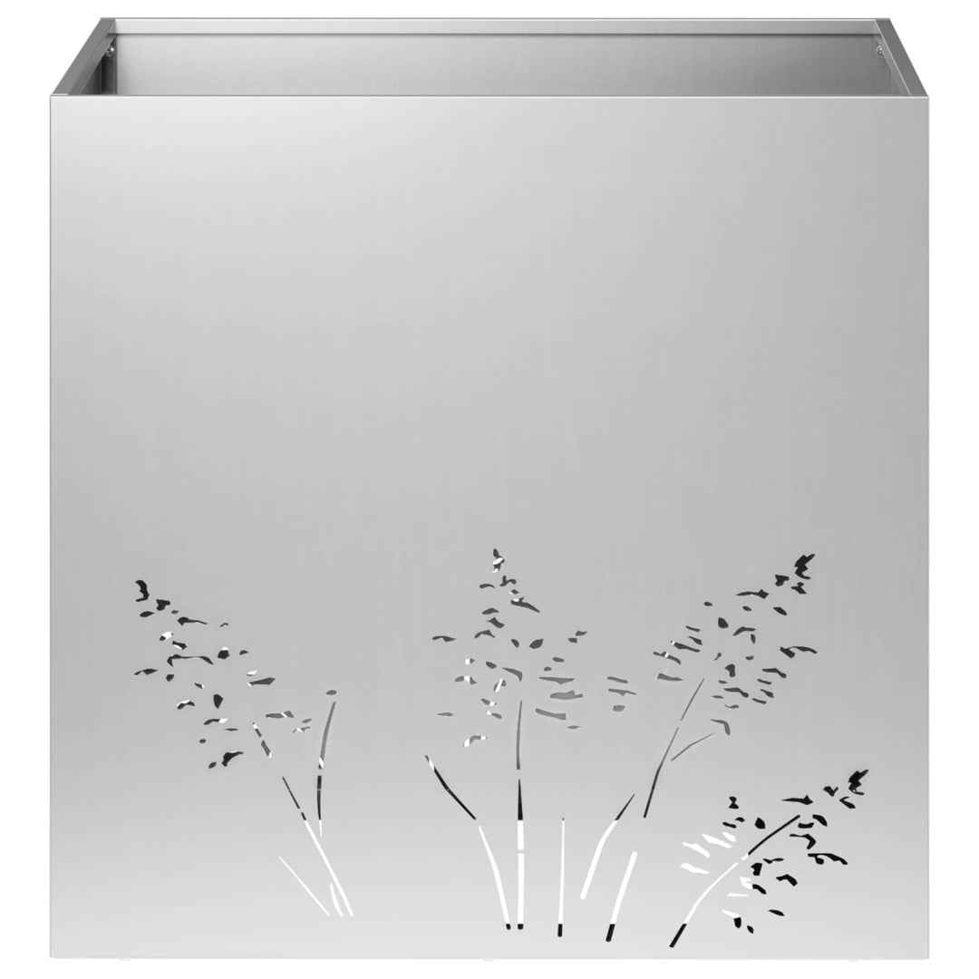 Have Blomsterkrukke Sølv 50 x 50 x 49 cm Galvaniseret stål