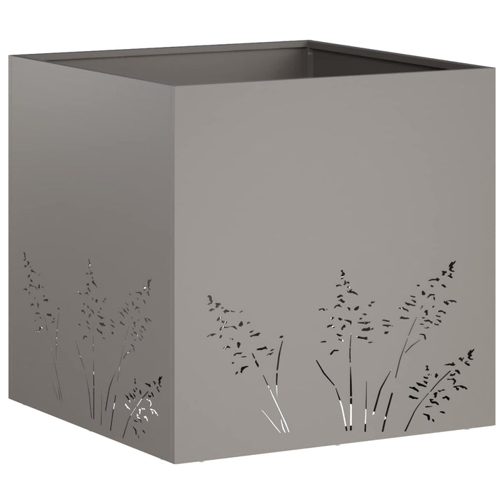 Have Blomsterkrukke 2 stk. Rusten 50 x 50 x 49 cm Cortenstål
