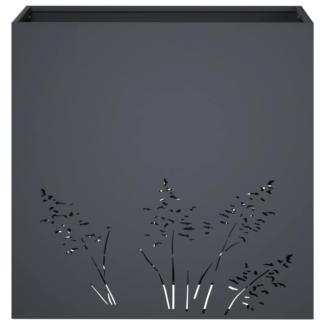 Have Blomsterkrukke Antracit 50 x 30 x 49 cm Koldvalset stål