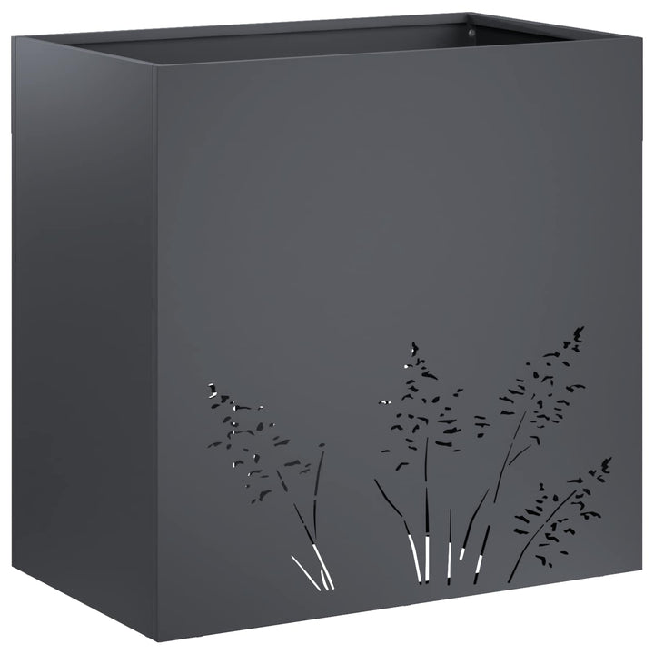 Have Blomsterkrukke 2 stk. Antracit 50 x 30 x 49 cm