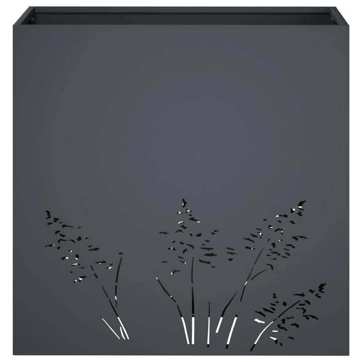 Have Blomsterkrukke 2 stk. Antracit 50 x 30 x 49 cm