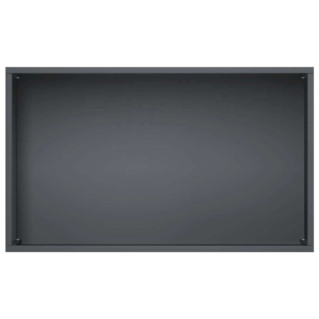 Have Blomsterkrukke 2 stk. Antracit 50 x 30 x 49 cm