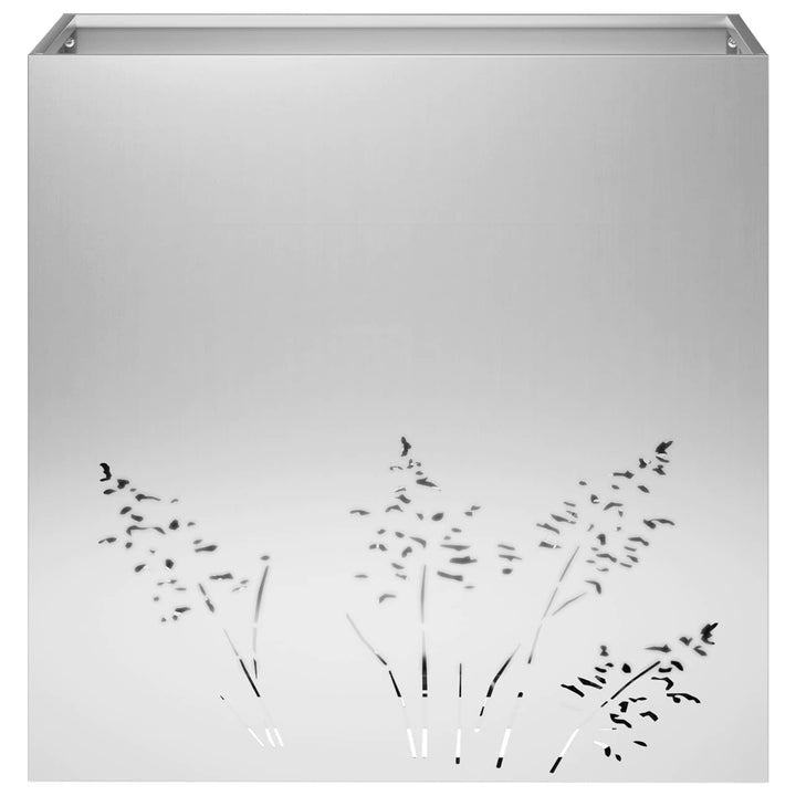 Have Blomsterkrukke 2 stk. Sølv 50 x 30 x 49 cm