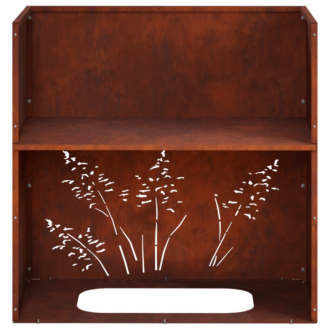 Have Blomsterkrukke 2 stk. Rusten 50 x 30 x 49 cm Cortenstål