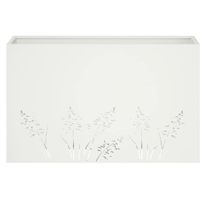 Have Blomsterkrukke Hvid 80 x 20 x 49 cm Koldvalset stål