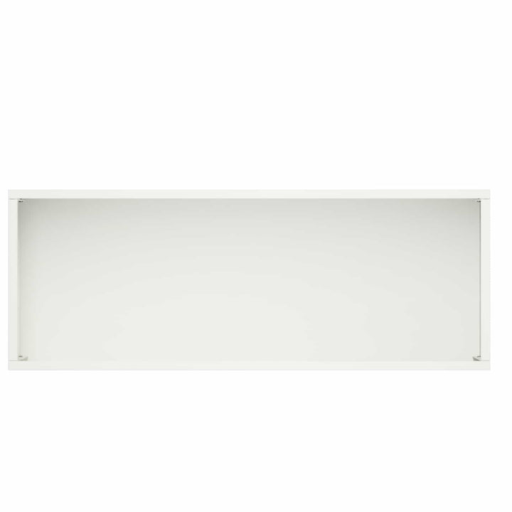 Have Blomsterkrukke 2 stk. Hvid 80 x 30 x 49 cm Koldvalset stål