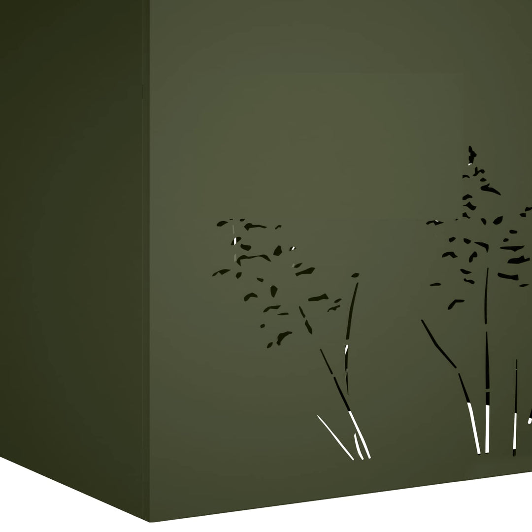 Have Blomsterkrukke 2 stk. Olivengrøn 80 x 30 x 49 cm
