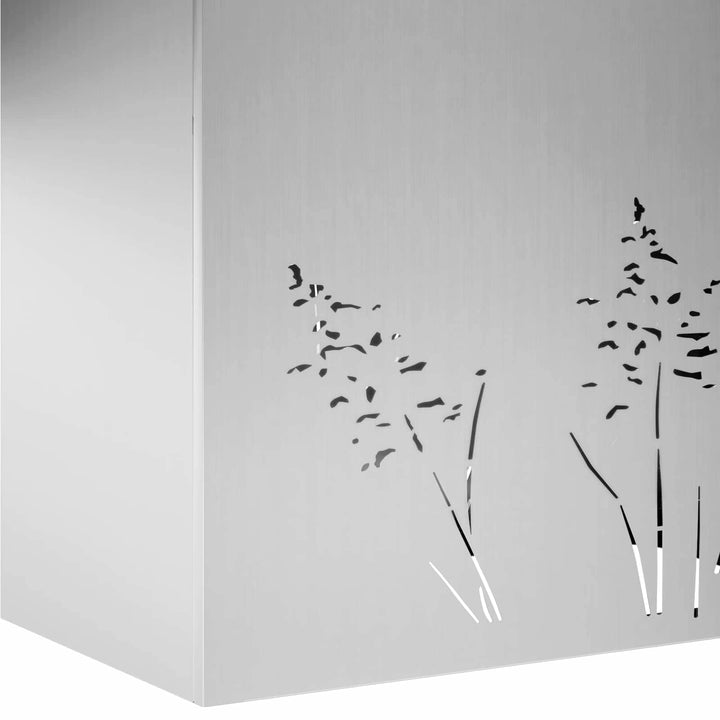 Have Blomsterkrukke Sølv 80 x 30 x 49 cm Galvaniseret stål