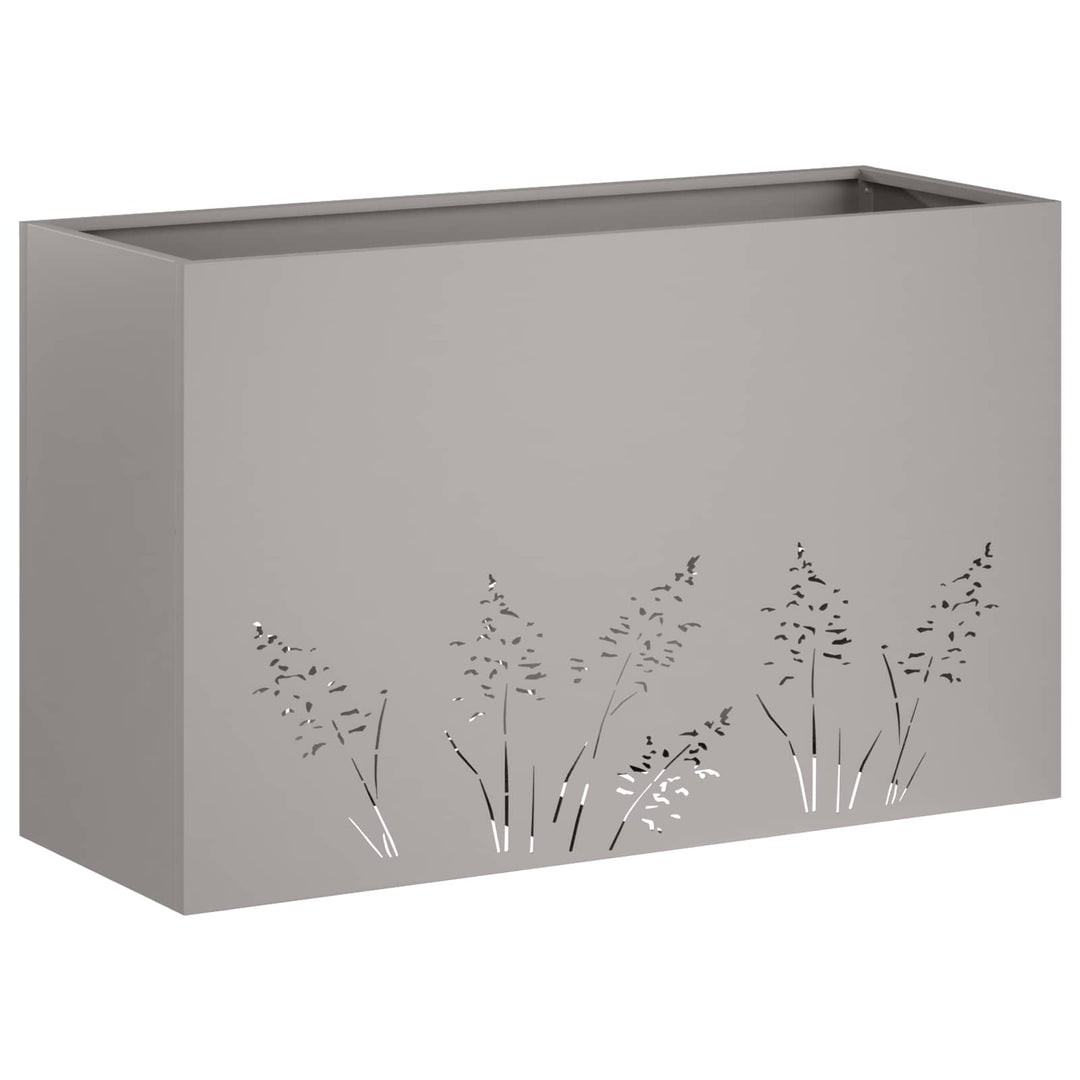 Have Blomsterkrukke 2 stk. Rusten 80 x 30 x 49 cm Cortenstål