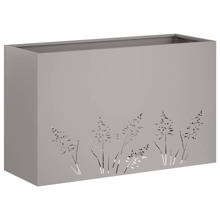 Have Blomsterkrukke 2 stk. Rusten 80 x 30 x 49 cm Cortenstål