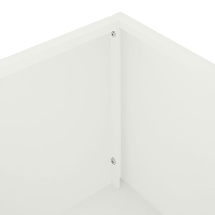 Have Blomsterkrukke Hvid 100 x 20 x 49 cm Koldvalset stål
