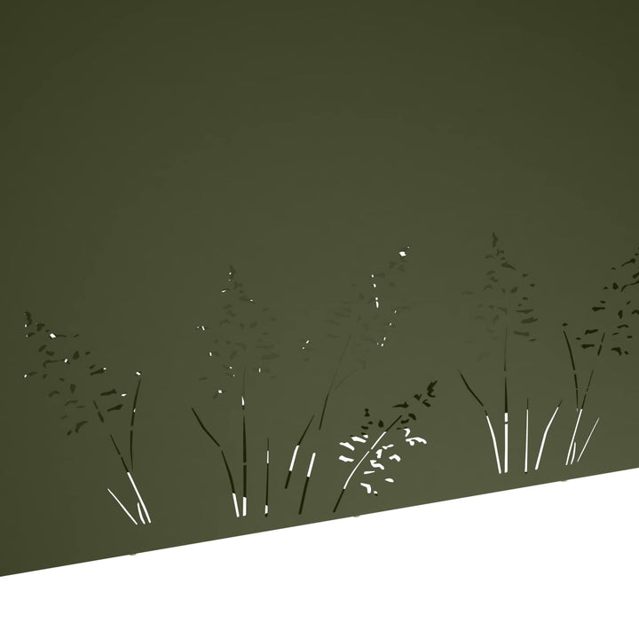 Have Blomsterkrukke 2 stk. Olivengrøn 100 x 20 x 49 cm