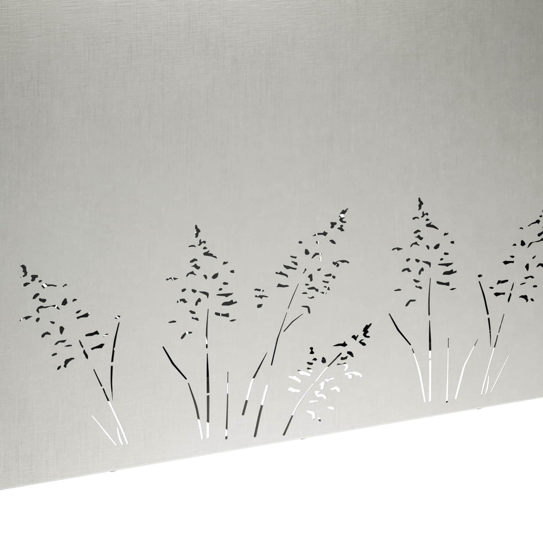 Have Blomsterkrukke Sølv 100 x 20 x 49 cm Rustfrit stål