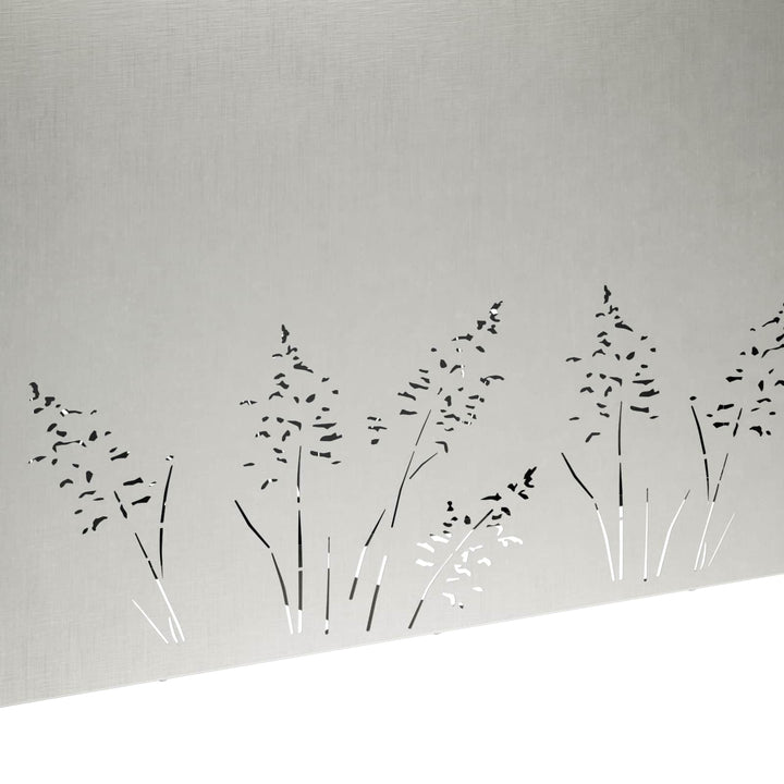 Have Blomsterkrukke Sølv 100 x 20 x 49 cm Rustfrit stål
