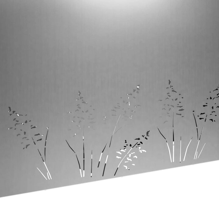 Have Blomsterkrukke 2 stk. Sølv 100 x 20 x 49 cm