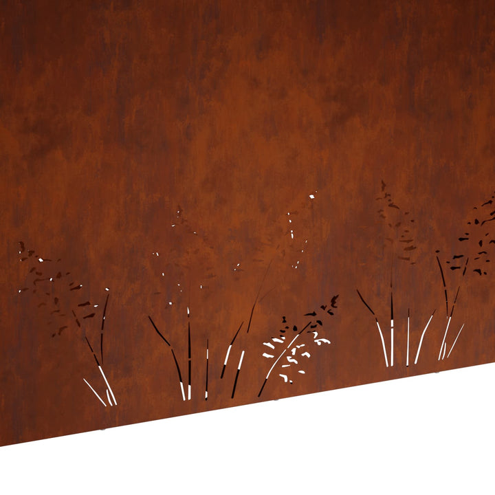 Have Blomsterkrukke Rusten 100 x 20 x 49 cm Cortenstål