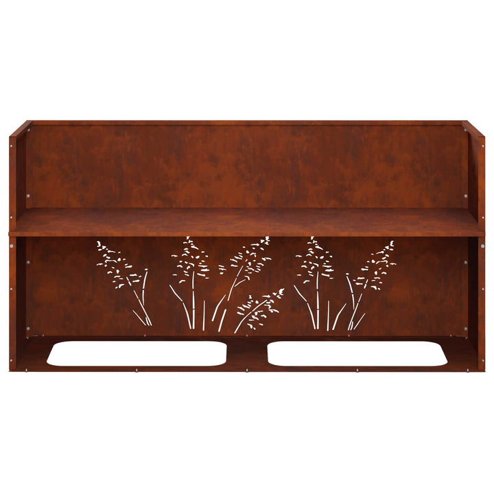 Have Blomsterkrukke Rusten 100 x 20 x 49 cm Cortenstål