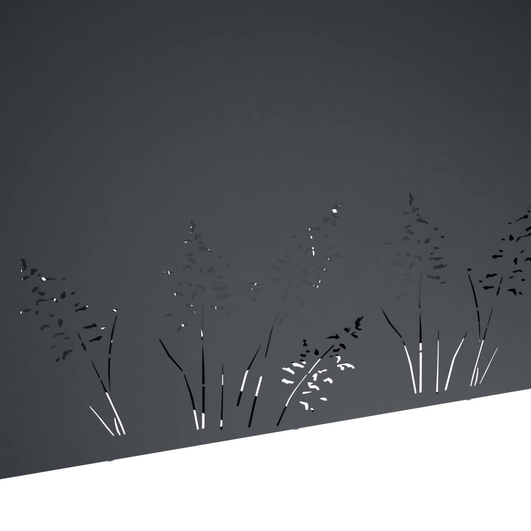 Have Blomsterkrukke Antracit 100 x 30 x 49 cm Koldvalset stål