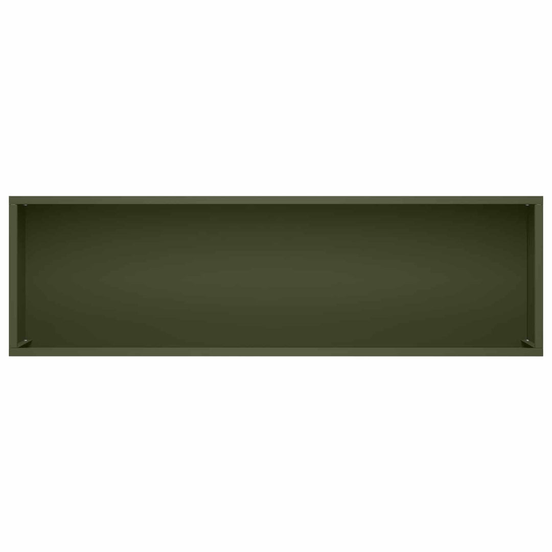 Have Blomsterkrukke Olivengrøn 100 x 30 x 49 cm Koldvalset stål