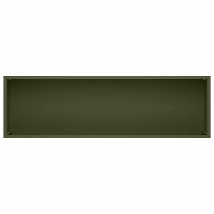Have Blomsterkrukke Olivengrøn 100 x 30 x 49 cm Koldvalset stål