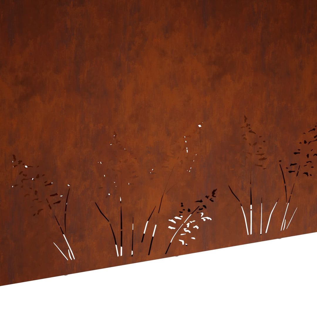 Have Blomsterkrukke 2 stk. Rusten 100 x 30 x 49 cm Cortenstål