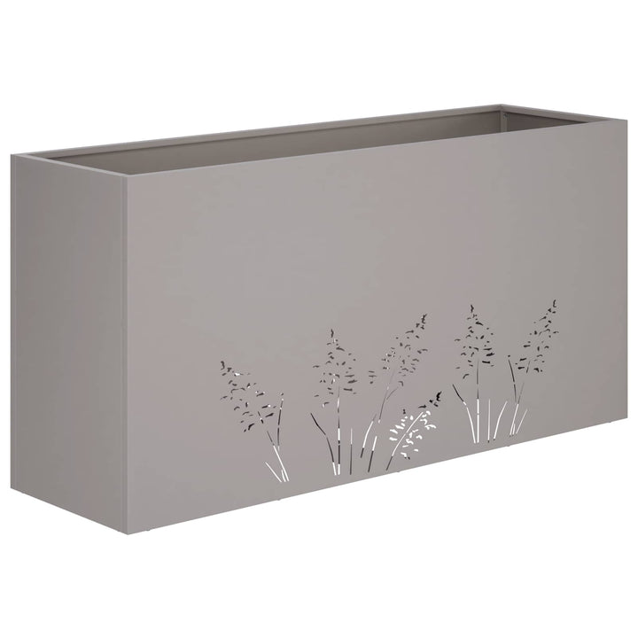 Have Blomsterkrukke 2 stk. Rusten 100 x 30 x 49 cm Cortenstål