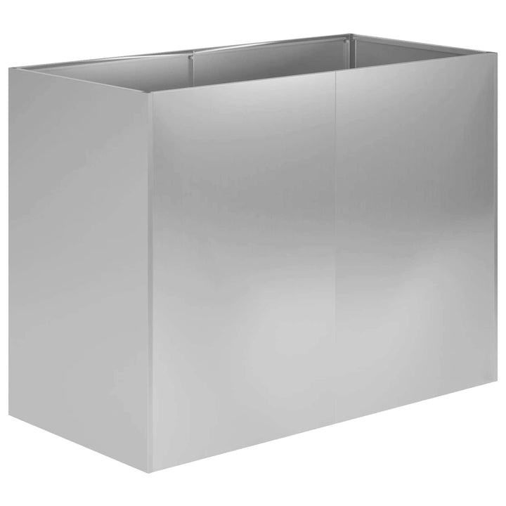 Have Blomsterkrukke Sølv 80 x 40 x 60 cm Galvaniseret stål