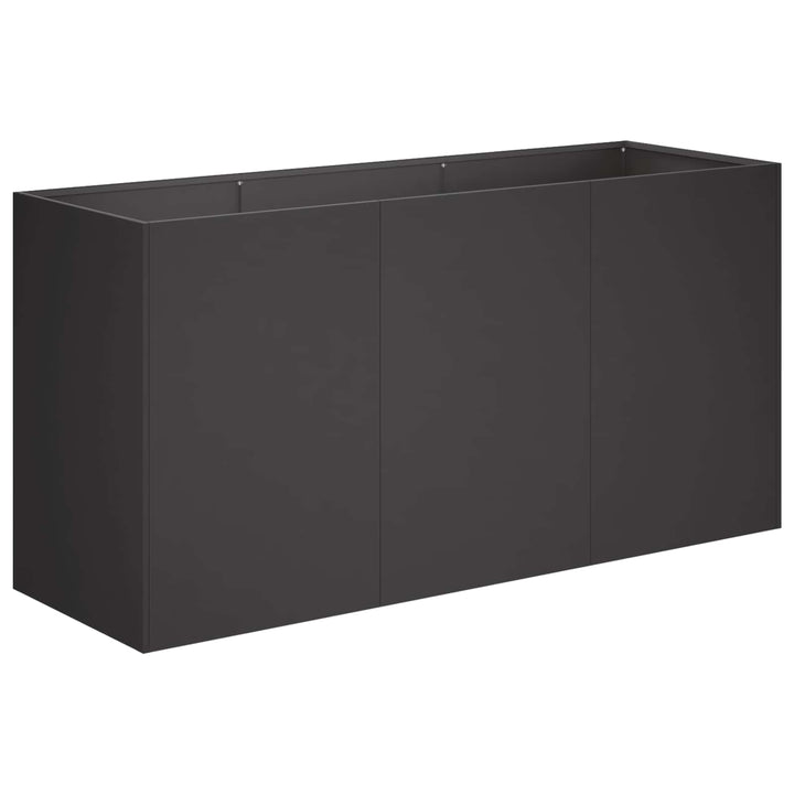 Have Blomsterkrukke Sort 120 x 40 x 60 cm Koldvalset stål