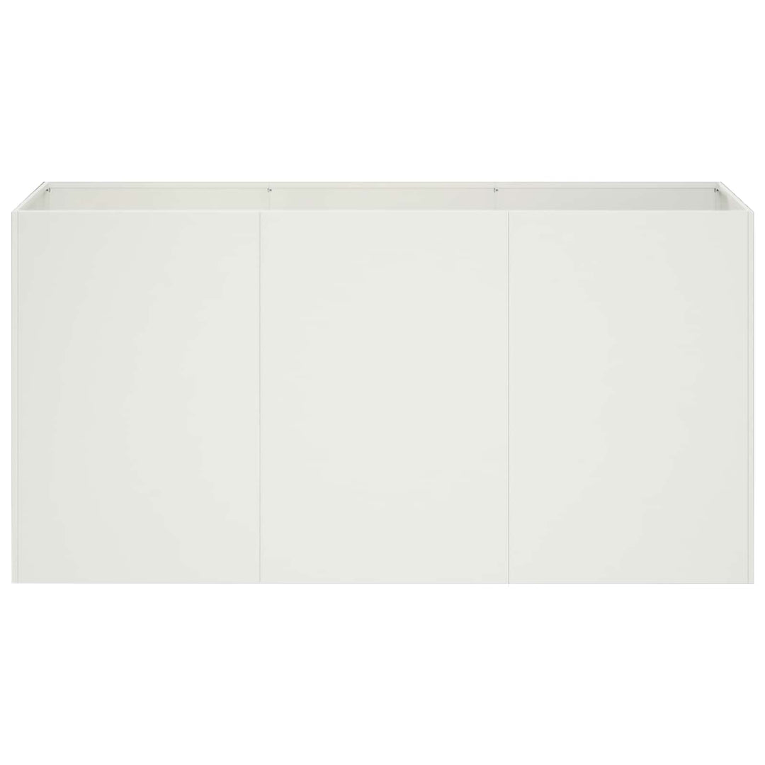 Have Blomsterkrukke Hvid 120 x 40 x 60 cm Koldvalset stål